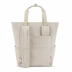 Sac à dos Lindby Cord Sandstone pour femme – chic, pratique et végane-Paums34