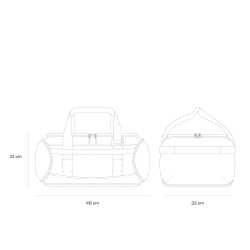 Dimensions du Lisbon Duffle Bag Small – petit sac week-end pour femme, format compact et léger Paum's 34