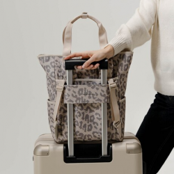 Lindby Diaper Backpack Set Leo Sandstone